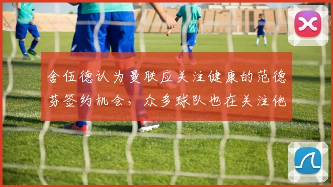 舍伍德认为曼联应关注健康的范德芬签约机会，众多球队也在关注他
